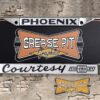 Courtesy Chevrolet Phoenix License Plate Frame Tribute