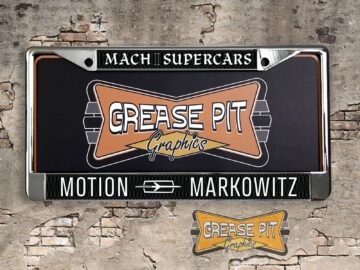 Motion Markowitz Oldsmobile License Plate Frame