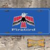 Pontiac Firebird First Generation License Plate Blue