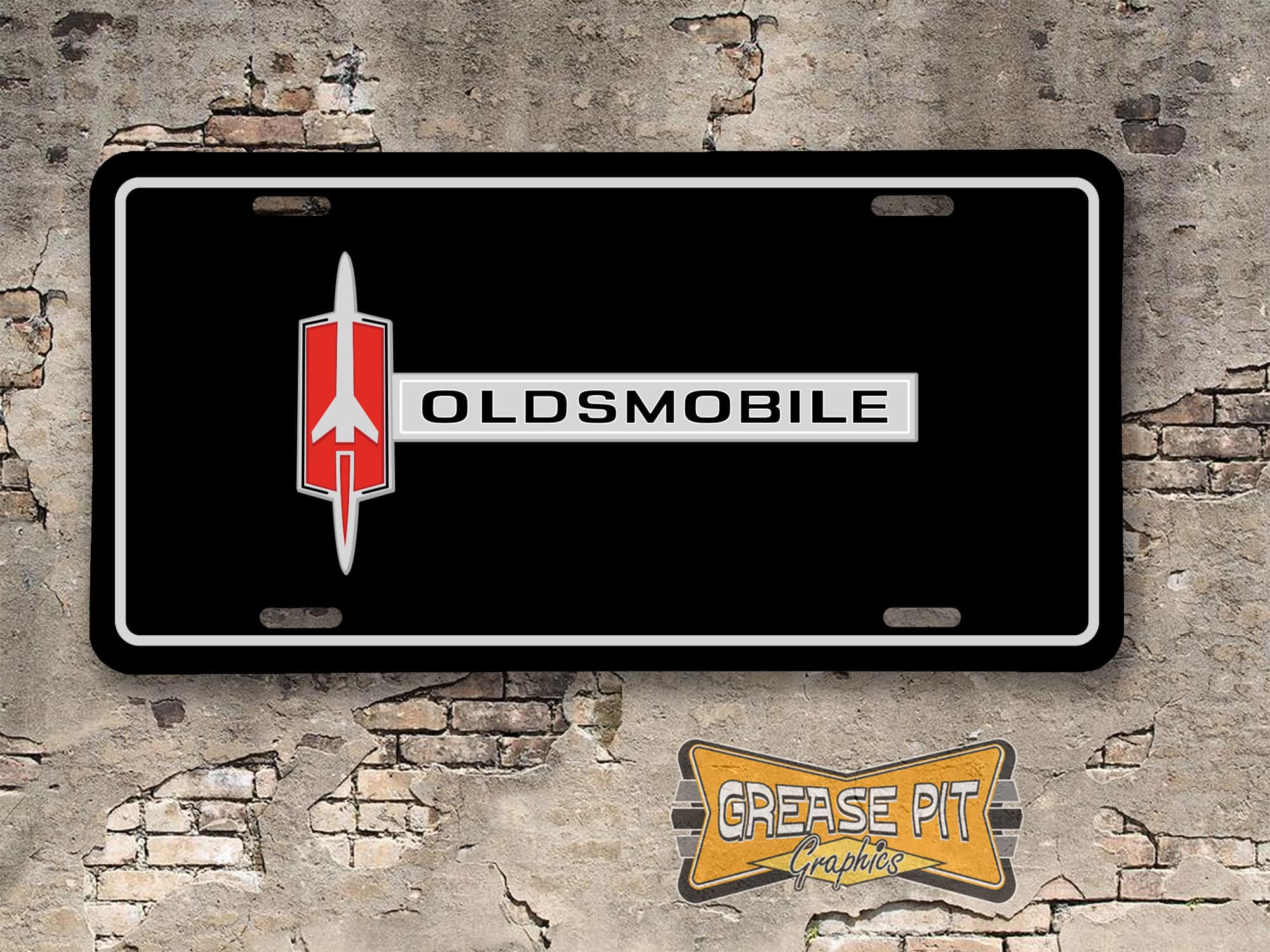 Oldsmobile Booster License Plate