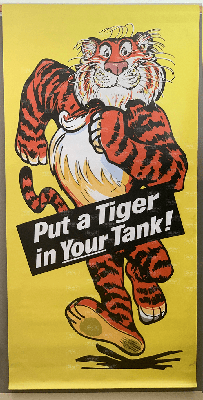 ARTY RETRO ESSO PUT A TIGER IN YOUR TANK TONY TIN SIGN GARAGE MANCAVE SHED DEN